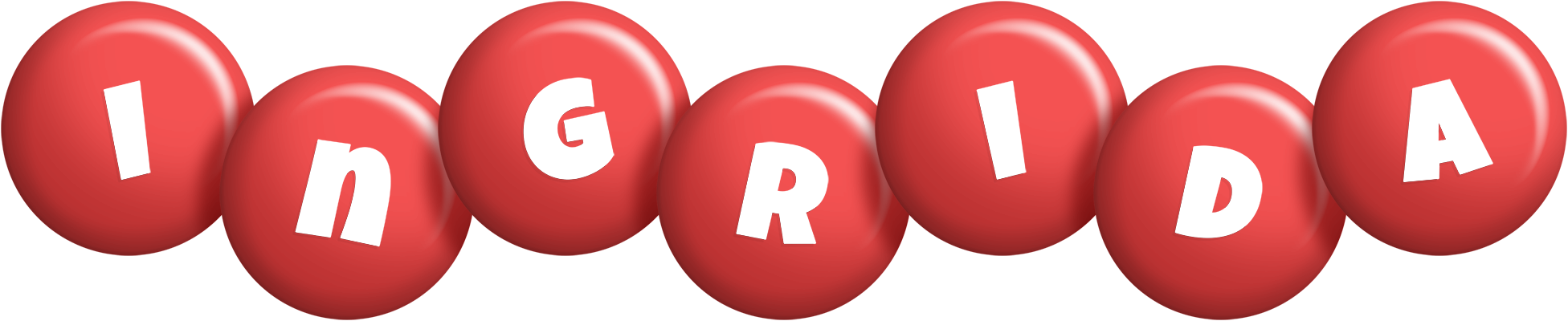 Ingrida candy-red logo