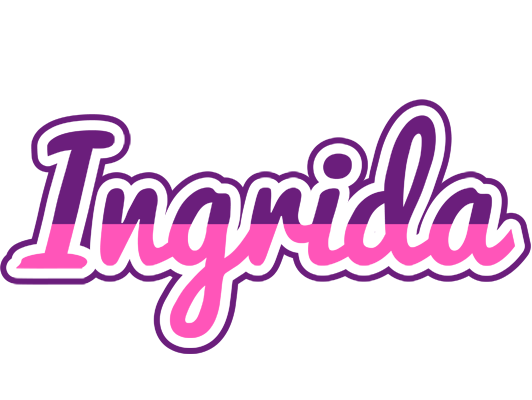 Ingrida cheerful logo