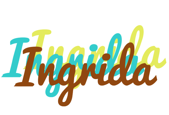 Ingrida cupcake logo