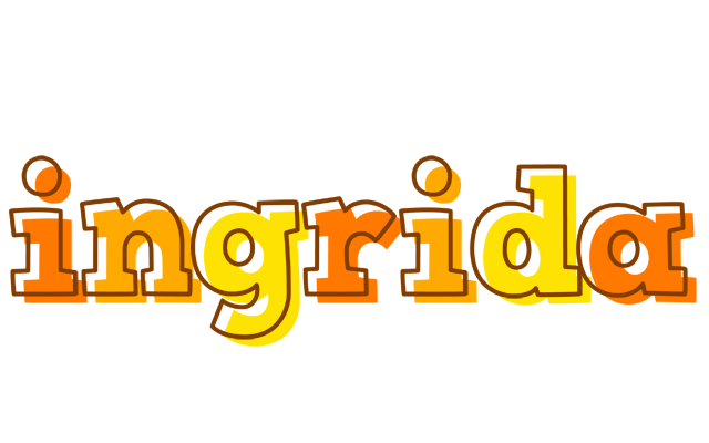 Ingrida desert logo