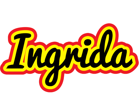Ingrida flaming logo