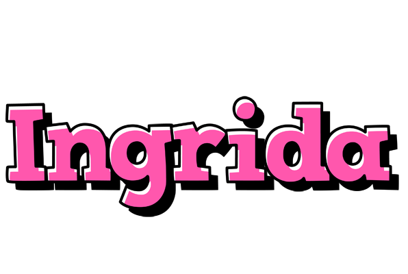 Ingrida girlish logo