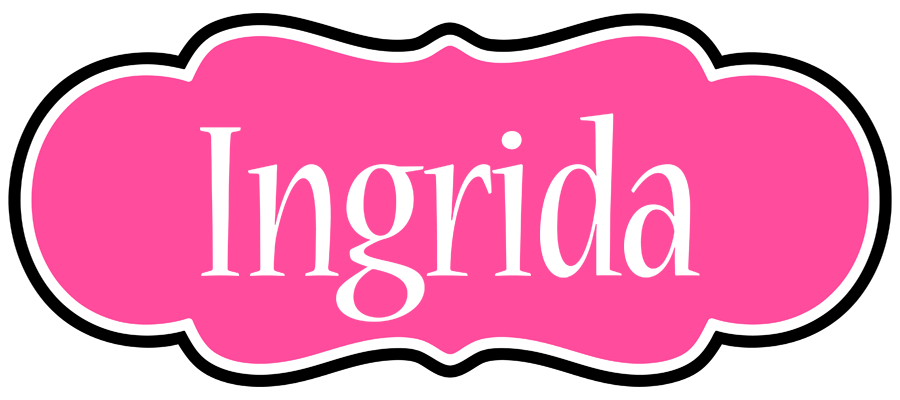Ingrida invitation logo