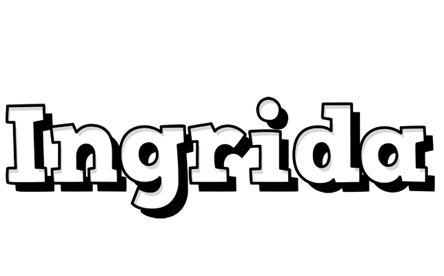 Ingrida snowing logo