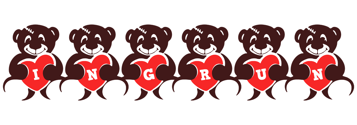 Ingrun bear logo