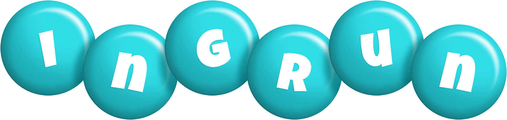 Ingrun candy-azur logo