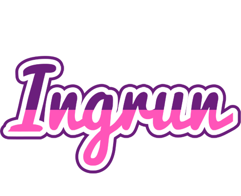 Ingrun cheerful logo