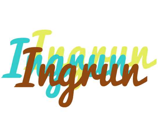 Ingrun cupcake logo