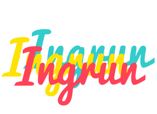 Ingrun disco logo