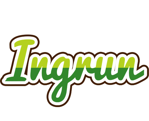 Ingrun golfing logo