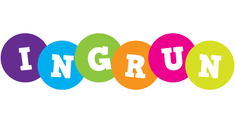 Ingrun happy logo