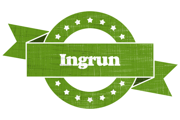 Ingrun natural logo