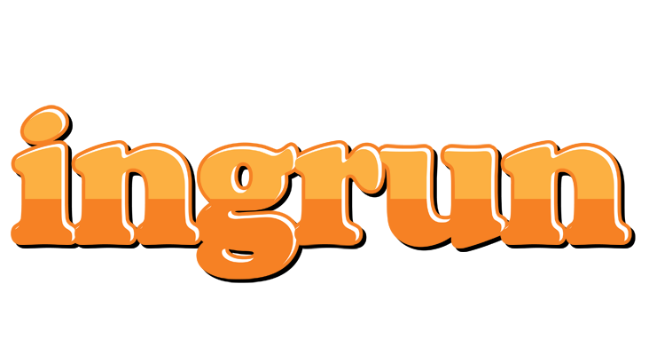 Ingrun orange logo