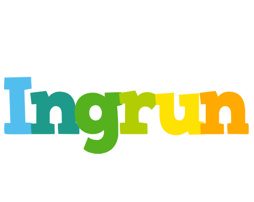 Ingrun rainbows logo