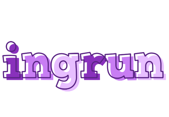 Ingrun sensual logo