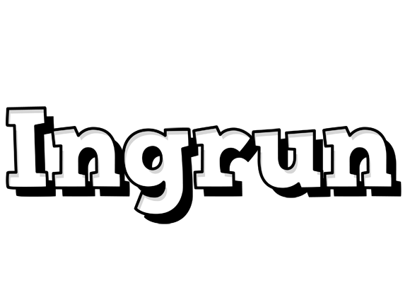 Ingrun snowing logo