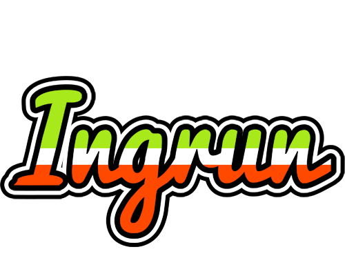Ingrun superfun logo
