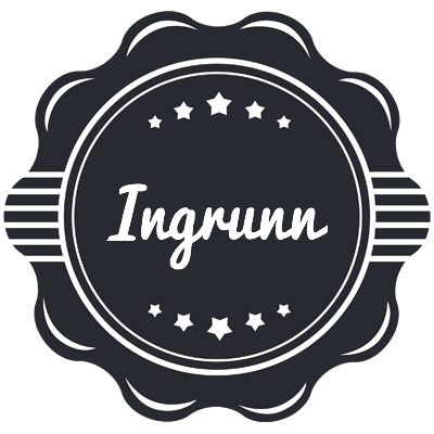 Ingrunn badge logo