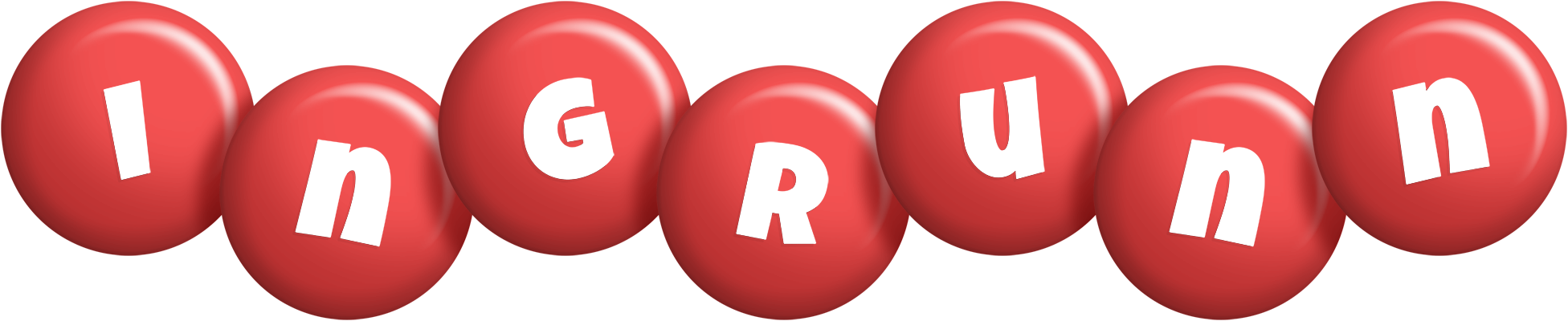 Ingrunn candy-red logo