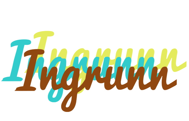 Ingrunn cupcake logo
