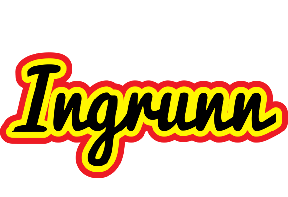 Ingrunn flaming logo
