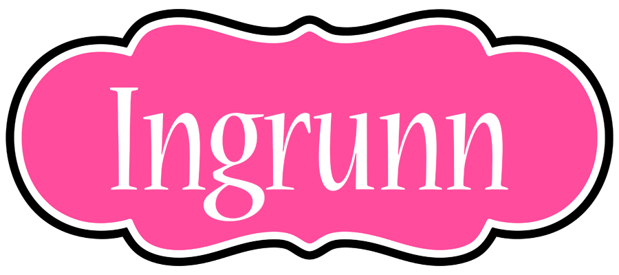 Ingrunn invitation logo