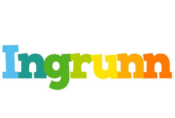 Ingrunn rainbows logo