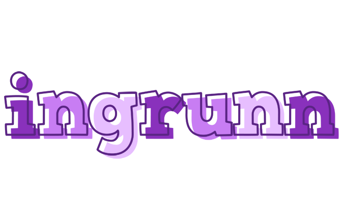 Ingrunn sensual logo