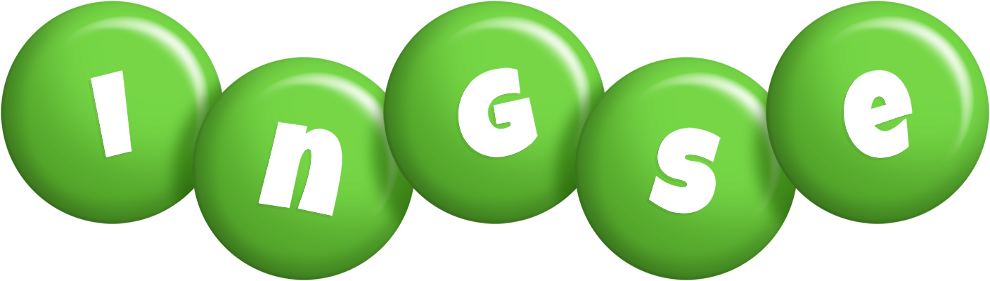 Ingse candy-green logo
