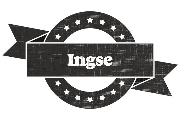 Ingse grunge logo