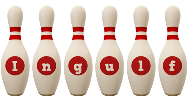 Ingulf bowling-pin logo