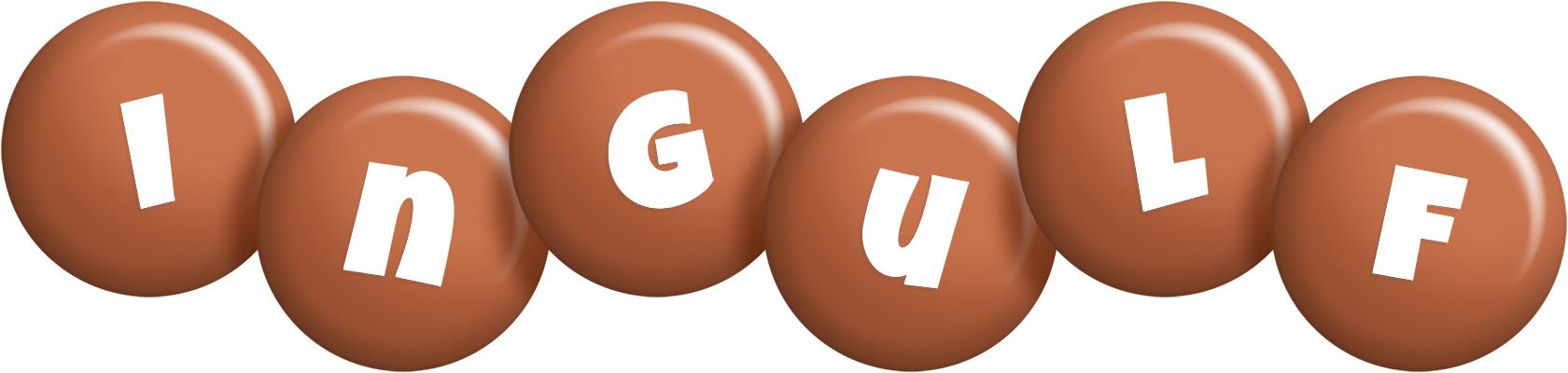 Ingulf candy-brown logo