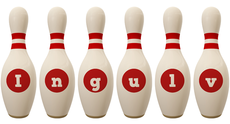 Ingulv bowling-pin logo