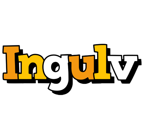 Ingulv cartoon logo