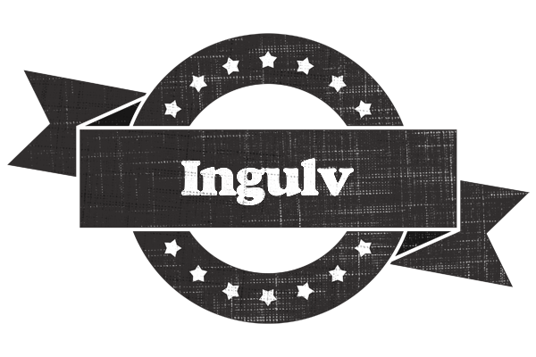 Ingulv grunge logo