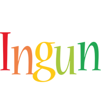 Ingun birthday logo