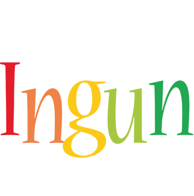 Ingun birthday logo