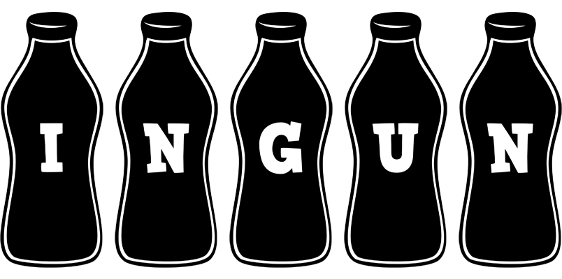 Ingun bottle logo