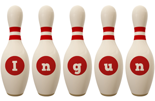 Ingun bowling-pin logo