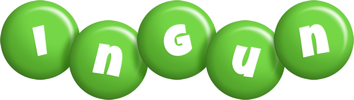 Ingun candy-green logo