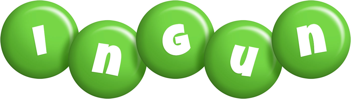 Ingun candy-green logo