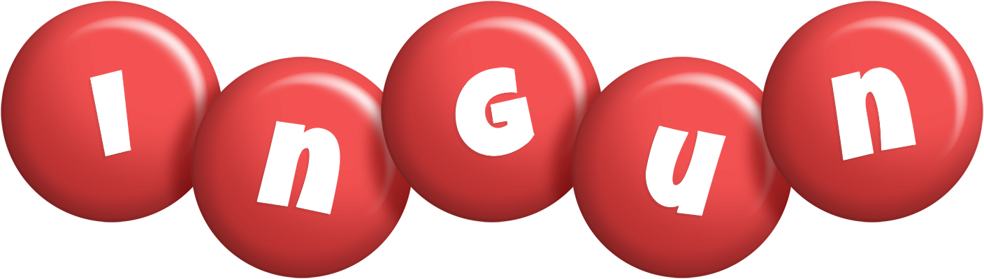 Ingun candy-red logo