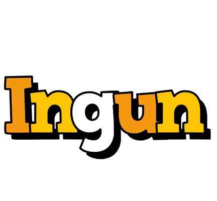 Ingun cartoon logo