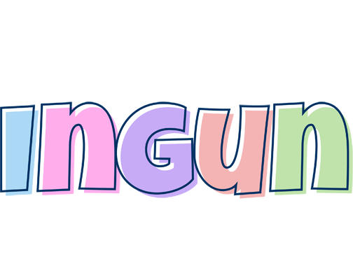 Ingun pastel logo