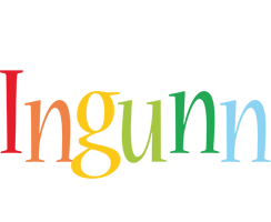 Ingunn birthday logo