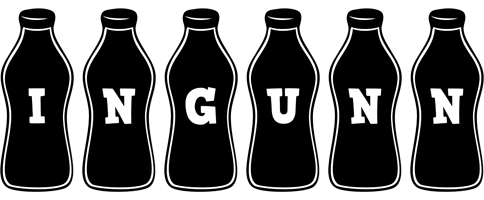 Ingunn bottle logo