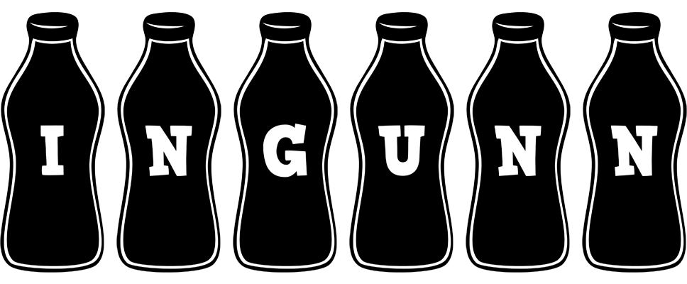 Ingunn bottle logo