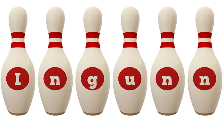 Ingunn bowling-pin logo