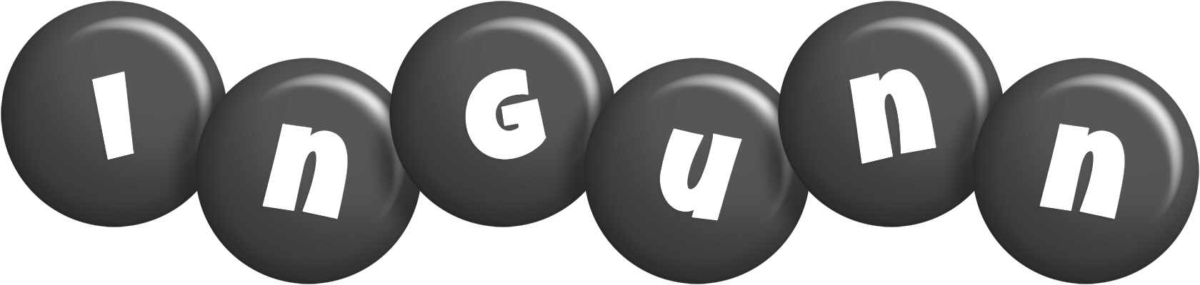 Ingunn candy-black logo