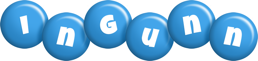 Ingunn candy-blue logo